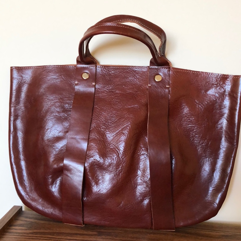 Clare Vivier La Tropezienne Brown Tote
